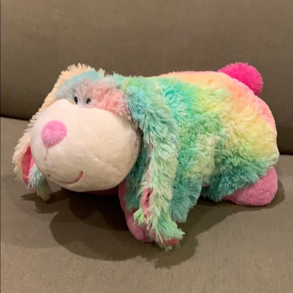 rainbow pillow pet